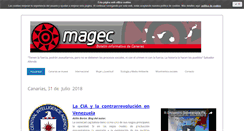 Desktop Screenshot of mageccanarias.info